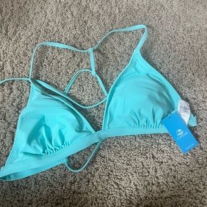 Dreamscapes Y-back Triangle & Banded High Waist Bikini Set